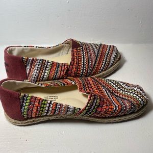New Toms slip on shoes. Size 6.5